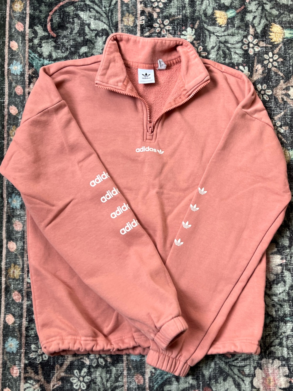 Adidas Quarter-Zip Fleece Pullover
